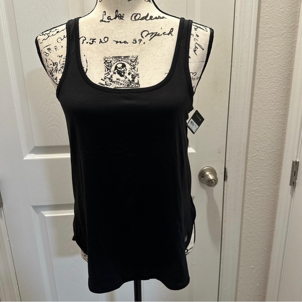 Victoria’s Secret VSX Black Women's Scoop Neck Tank Top